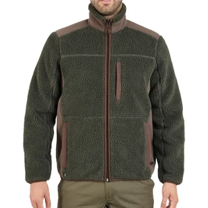 Solognac Erkek Ses Çıkarmayan Polar Hırka - Yeşil - Avcılık ve Doğa Gözlemi - 500