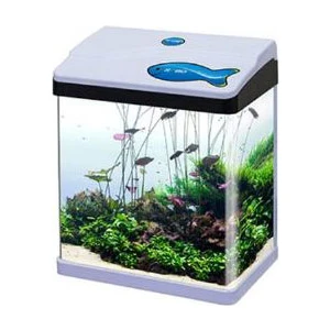 Komple Akvaryum 38,5X24X42 cm Beyaz