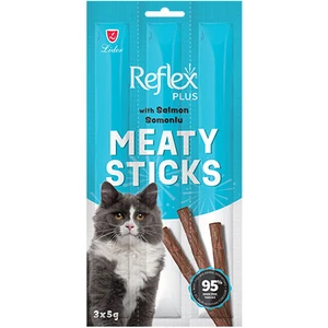 Reflex Plus Meaty Sticks Somonlu Tahılsız Kedi Ödül Çubuğu 3x5 gr