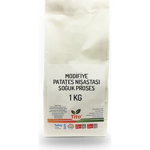 Modifiye Patates Nişastası Soğuk Proses E1414 1 kg