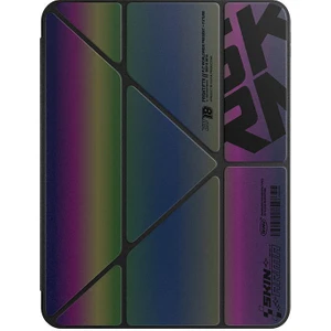 iPad Air 13 2024 Kılıf Skinarma Holografik Tasarımlı Arkası Şeffafmagnetik Kira Kobai Kılıf Colorful