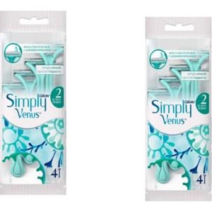 Venus Simply 2 Kadın Tıraş Bıçağı 4'lü x 2 Adet