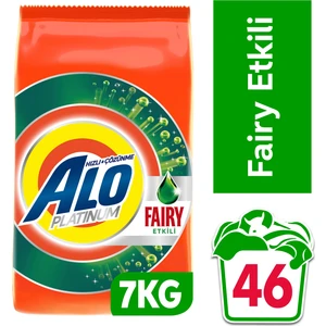 Platinum 7 kg Fairy Etkili Beyazlar Aquapudra Toz Deterjan