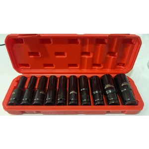 10 Parça 1/2" Uzun Ağır Havalı Lokma Takımı