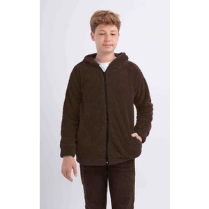 Sweet's Collection Unisex Genç Çocuk Welsoft Peluş Ceket