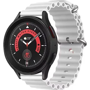 Garmin Vivoactive 4 İçin Ocean Loop Silikon Kordon 22MM