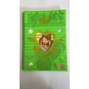 Gıpta Winx Club Kesimli 120 Yaprak Kareli Defter