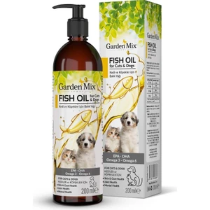 Garden Mix Kedi ve Köpek Somon Yağı 200 ml