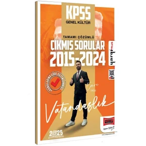 Yargı Yayınevi 2025 KPSS Genel Kültür Vatandaşlık 2015 2024 Konularına Göre Düzenlenmiş Tamamı Çözümlü Çıkmış Sorular - Emre Tığlı