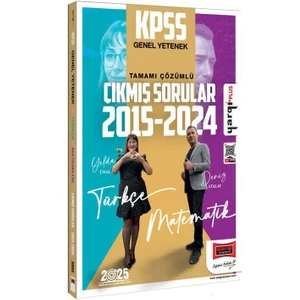 Yargı Yayınevi 2025 KPSS Genel Yetenek 2015 2024 Konularına Göre Düzenlenmiş Tamamı Çözümlü Çıkmış Sorular