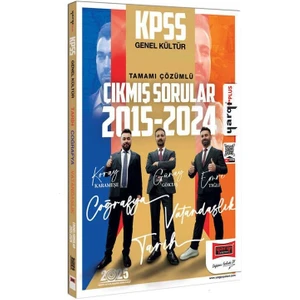Yargı Yayınevi 2025 KPSS Genel Kültür 2015-2024 Konularına Göre Düzenlenmiş Tamamı Çözümlü Çıkmış Sorular