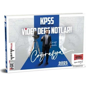 Yargı Yayınevi Yayınları 2025 KPSS Genel Kültür Coğrafya Video Ders Notları - Koray Karameşe