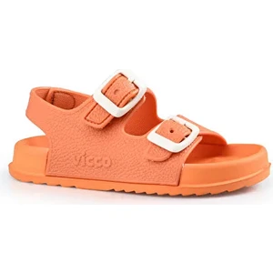 Buny Phlon Taban Cırtlı Çocuk Sandalet Turuncu