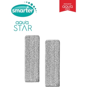 SMARTER Aqua Star Yedek Mop 2 Adet Paspas