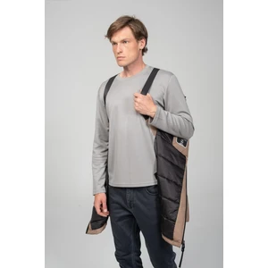 Erkek Yağmur ve Rüzgar Geçirmez Kumaşdan Içi Askılıklı Kışlık Klasik Mont