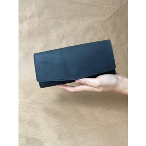 Alesta Leather El Yapımı Hakiki İtalyan Deri Telefon Bölmeli Portföy Cüzdan