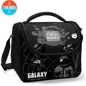 Coral High Kids Siyah Galaxy Desenli Thermo Beslenme Çantası 11784