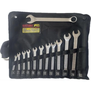 12 Parça Kombine Anahtar Takımı 6-22 mm