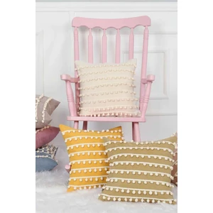 Beyaz Şerit Ponpon 5 mt