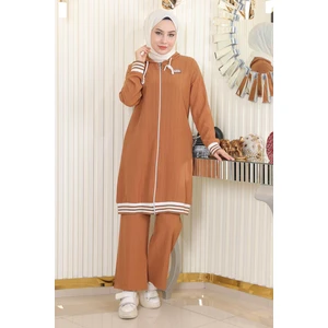 Fermuarlı Ribanalı Takım Taba 10405