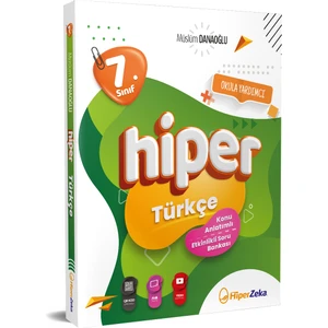 Hiper Zeka Yayınları 7. Sınıf Türkçe Konu Anlatımlı Soru Bankası