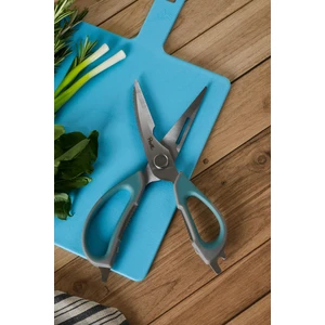 Mavi Scio Paslanmaz Çelik Ultra Keskinleştirilmiş Mutfak Sebze Börek Et Balık Makası