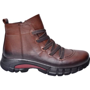 Mym 10157 Taba Kadın Deri Bot