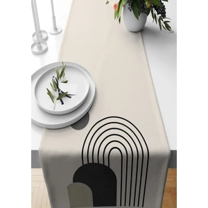 Bertille Home Minimalist Serisi 140X40 cm Dijital Baskılı Runner