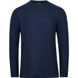 Vernon Erkek Uzun Kol Viloft T-Shirt Lacivert 2ASVERMFBSS24-0335