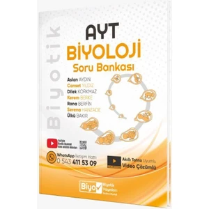 Biyotik Yayınları AYT Biyoloji Soru Bankası