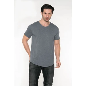 Black Horn Erkek Pis Yaka  Pamuk Salaş T-Shirt