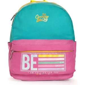 Cambridge Polo Club Be Happy Ön Cepli Unisex Çocuk Anaokulu Çantası