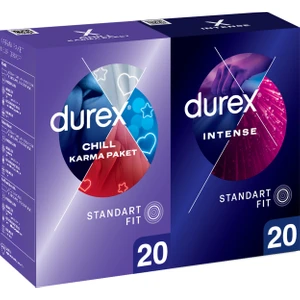 Chill Karma Paket Prezervatif 20’li + Durex Intense Prezervatif, 20' Li