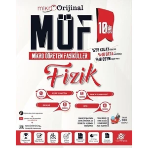 Orjinal Yayınları 10. Sınıf Fizik MÖF Mikro Öğreten Fasiküller