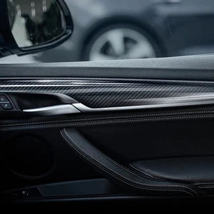 Siyah 5D Vinil  Karbon Fiber Folyo (Boyut: 20Cm X 152Cm)