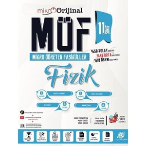 Orjinal Yayınları 11. Sınıf Fizik MÖF Mikro Öğreten Fasiküller