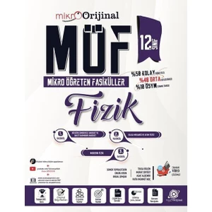 Orjinal Yayınları 12. Sınıf Fizik MÖF Mikro Öğreten Fasiküller