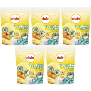Toz Leke Çıkarıcı 500GR (Tüm Çamaşırlar / Elde ve Matik) (5 Li Set)