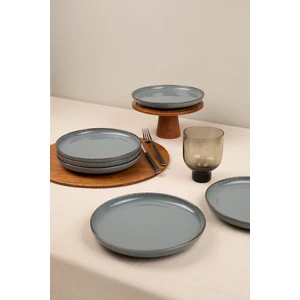 Kütahya Porselen Moderna 6 Parça 19CM Pasta Tabağı Mavi
