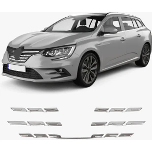 Megane 4 Ön Panjur 2020 ve Üzeri 5 Parça Paslanmaz Çelik