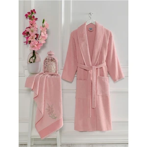 Havlulu Bornoz 2li Set