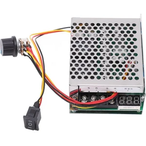 10V-55V 40A PWM Fırçalı DC Motor Sürücü (CW CCW Ters Hareket Anahtarlı ve LED Ekranlı)
