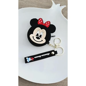 Minnie Silikon Anahtarlık Cüzdan Siyah