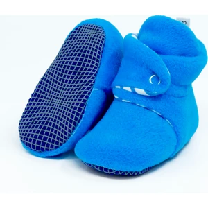 Ella Bonna Polar Bebek Pandufu, Kaydırmaz Taban, Organik Pamuk Astarlı, İlk Adım Ev Patiği, Açık Mavi