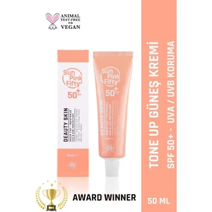 Deauty Skin Sunpinkfifty 50 Spf Güneş Kremi - UVA UVB Koruma