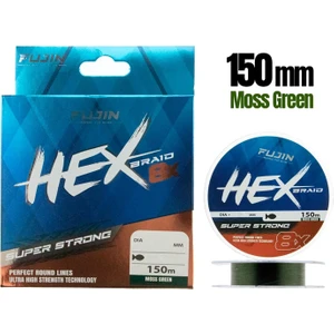 Hex Braid 8x 150mt Moss Green Pe Ip Misina