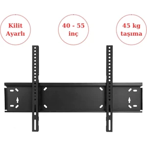 40 42 43 49 55 Inç LCD Plazma Televizyon Duvar Asma Aparatı Tv Askı