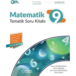 Palme Yayıncılık 9. Sınıf Joker Matematik Tematik Soru Kitabı