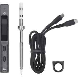 TS101 Akıllı Havya Sıcaklık Ayarlanabilir Mini Akıllı Elektrikli Havya Seti USB Tipi C 65W Dc9 24V