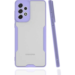 Galaxy A73 Kılıf Zore Parfe Kapak-Mor